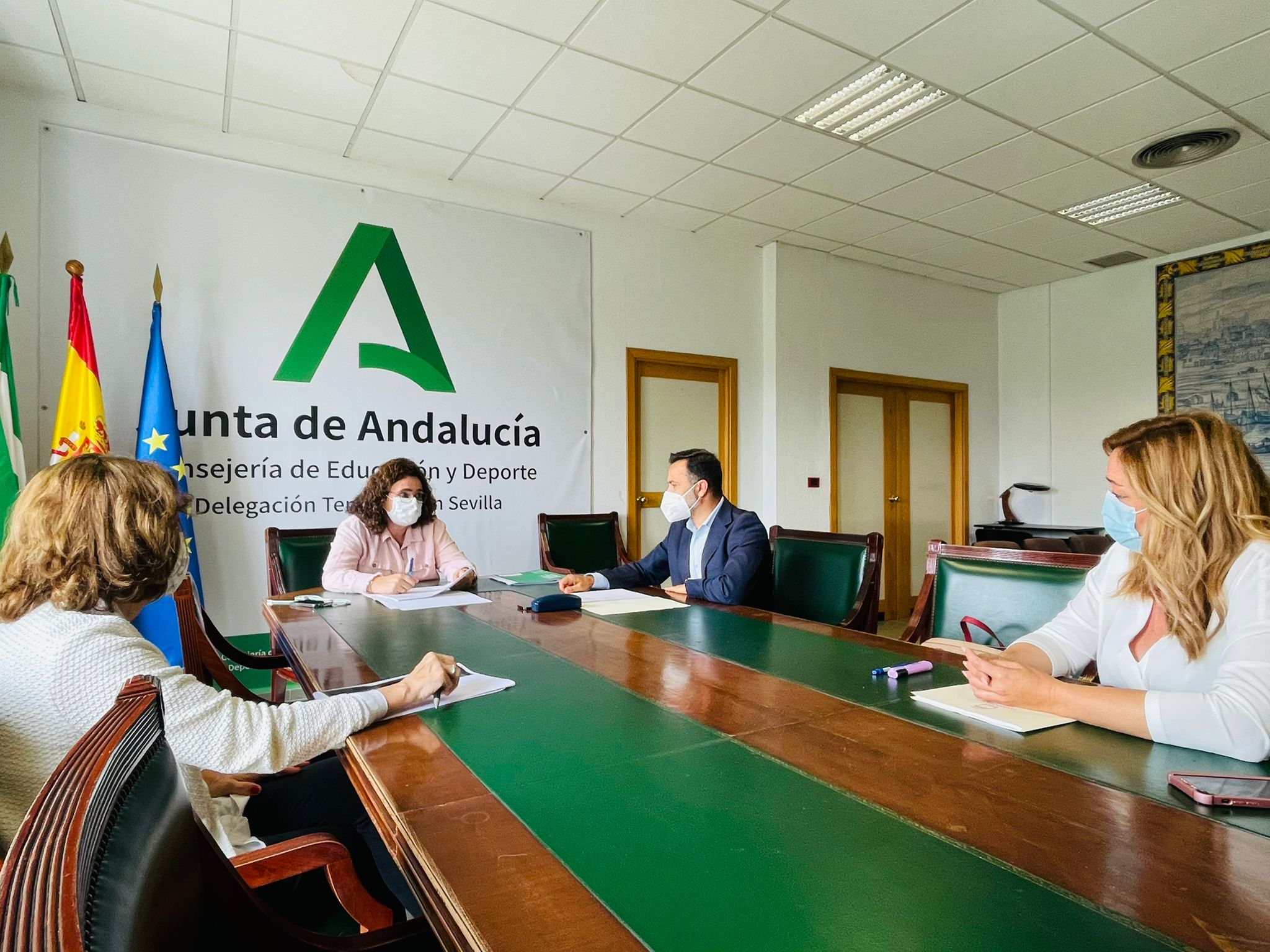 Reunión Delegada Territorial de Educación