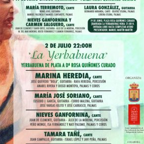 Cartel II Festival Flamenco La Yerbabuena 2021